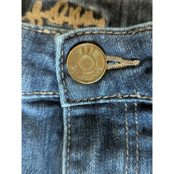 KUT from the Kloth Catherine Boyfriend Jeans Blue Wash Size 14 Cut# 73827 - Picture 5 of 15